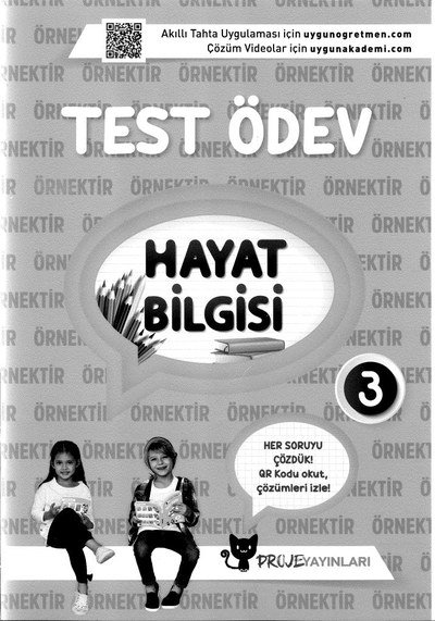 HAYAT BİLGİSİ TEST ÖDEV ANKA Fotokopi