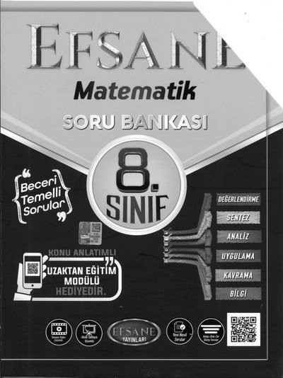 EFSANE MATEMATİK SORU BANKASI ANKA Fotokopi