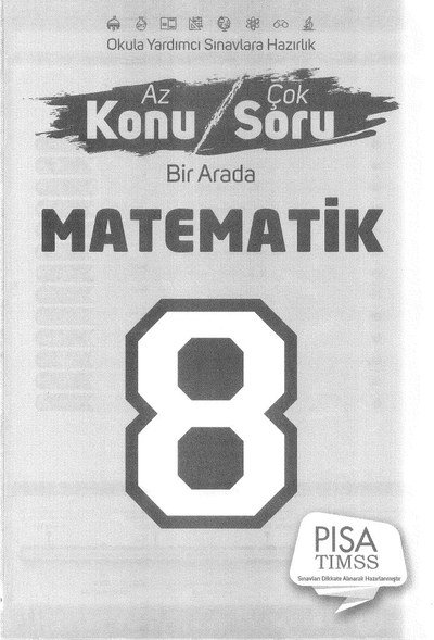 AZ KONU ÇOK SORU BİR ARADA MATEMATİK ANKA Fotokopi