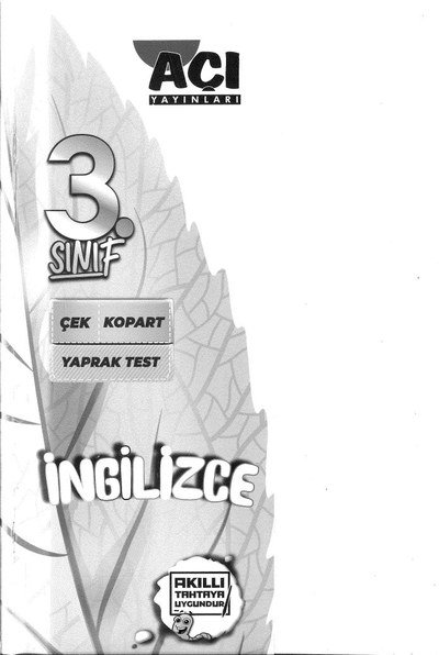 İNGİLİZCE ANKA Fotokopi