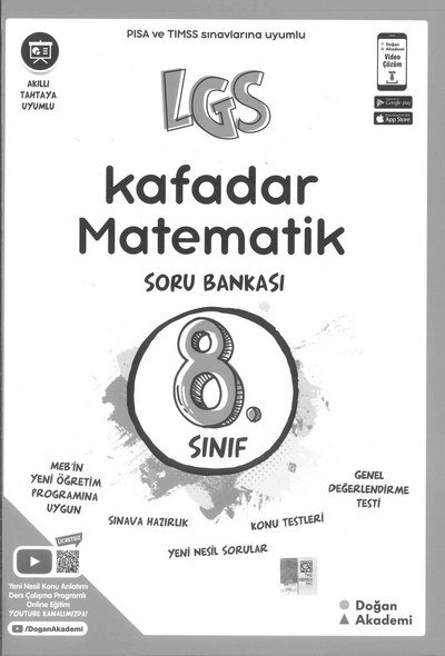 LGS KAFADAR MATEMATİK SORU BANKASI