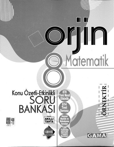 ORJİN MATEMATİK SORU BANKASI