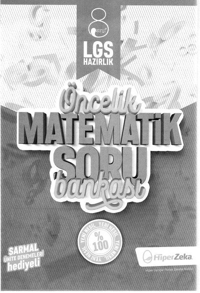 ÖNCELİK MATEMATİK SORU BANKASI ANKA Fotokopi