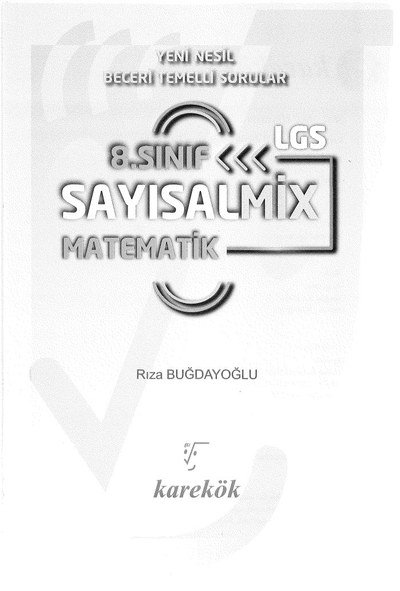 SAYISALMİX MATEMATİK ANKA Fotokopi