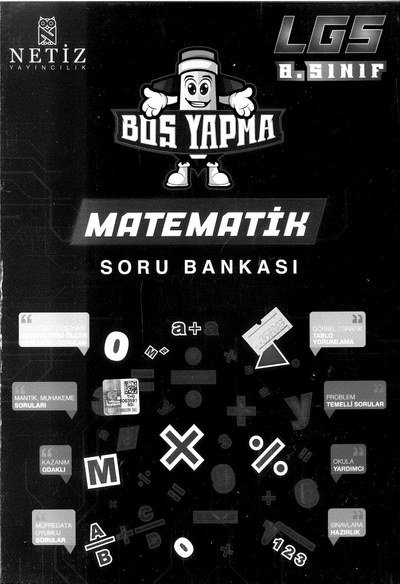 BOŞ YAPMA MATEMATİK SORU BANKASI ANKA Fotokopi