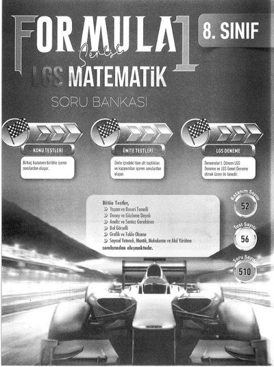 FORMULA 1 LGS MATEMATİK SORU BANKASI
