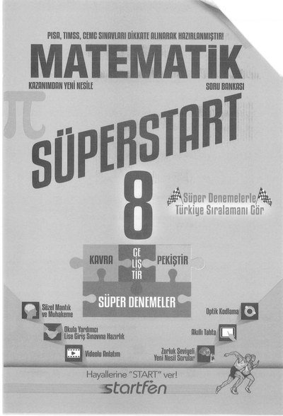 MATEMATİK SORU BANKASI SÜPERSTART ANKA Fotokopi