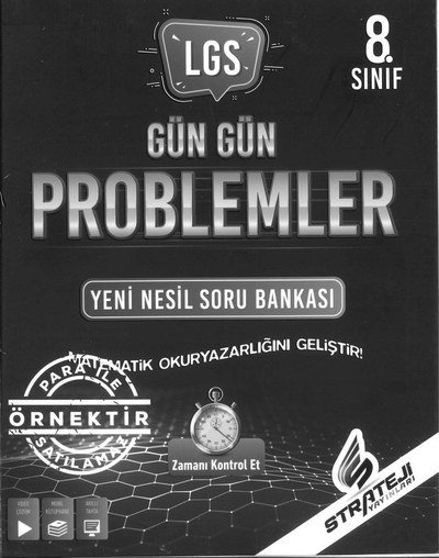 GÜN GÜN PROBLEMLER YENİ NESİL SORU BANKASI ANKA Fotokopi