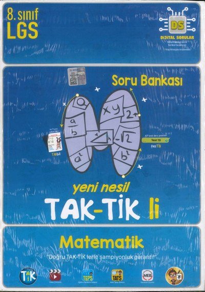 SORU BANKASI MATEMATİK YENİ NESİL TAK-TİK'Lİ