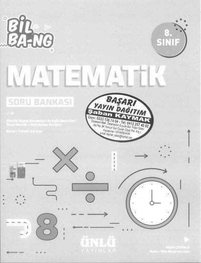 MATEMATİK BİL BA-NG SORU BANKASI ANKA Fotokopi