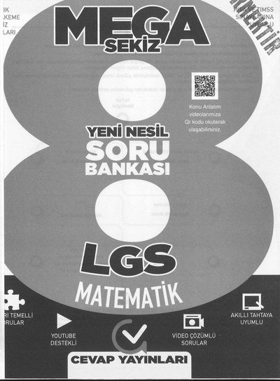 MEGA SEKİZ YENİ NESİL SORU BANKASI ANKA Fotokopi