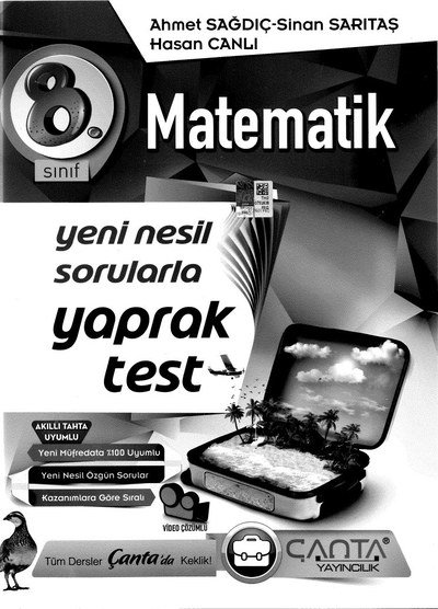 MATEMATİK YENİ NESİL SORULARLA YAPRAK TEST ANKA Fotokopi