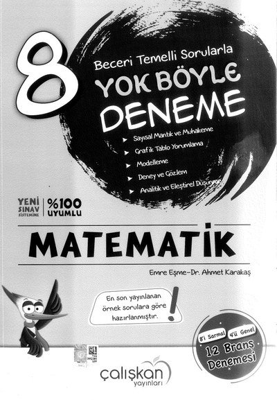 MATEMATİK YOK BÖYLE DENEME ANKA Fotokopi