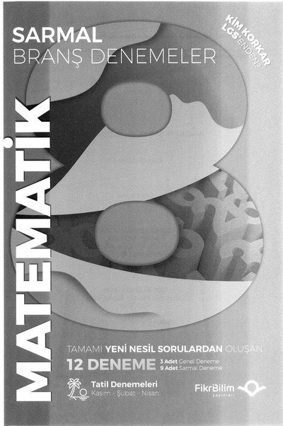 SARMAL BRANŞ DENEMELERİ MATEMATİK 12 DENEME ANKA Fotokopi