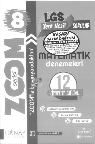 LGS YENİ NESİL SORULAR MATEMATİK DENEMELERİ