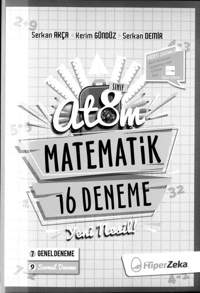 ATOM MATEMATİK 16 DENEME ANKA Fotokopi