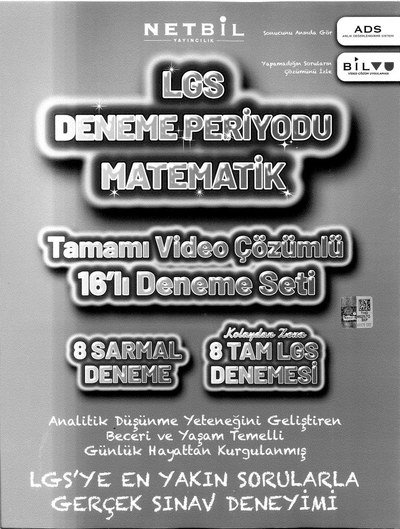 LGS DENEME PERİYODU MATEMATİK 16'LI DENEME SETİ