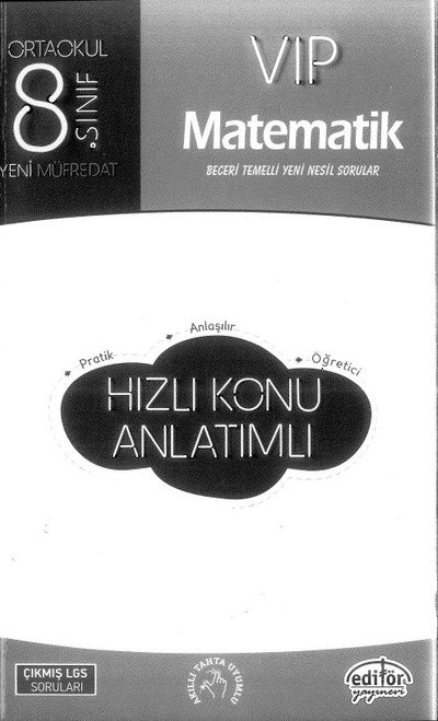 VIP MATEMATİK HIZLI KONU ANLATIMLI ANKA Fotokopi