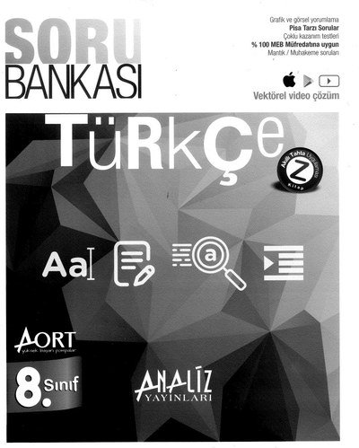 SORU BANKASI TÜRKÇE ANKA Fotokopi