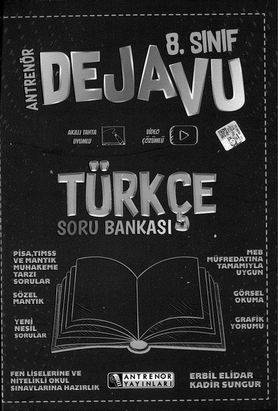 DEJAVU TÜRKÇE SORU BANKASI ANKA Fotokopi