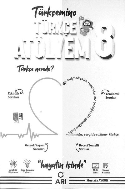 TÜRKÇEMİNO TÜRKÇE ATÖLYEM ANKA Fotokopi