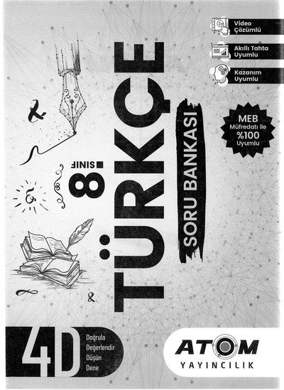 TÜRKÇE SORU BANKASI ANKA Fotokopi