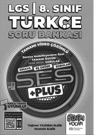 LGS TÜRKÇE SORU BANKASI ANKA Fotokopi