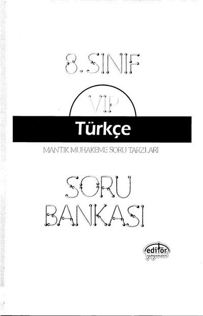 VIP TÜRKÇE SORU BANKASI