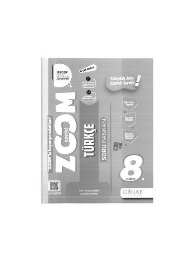 ZOOM SERİSİ TÜRKÇE SORU BANKASI ANKA Fotokopi