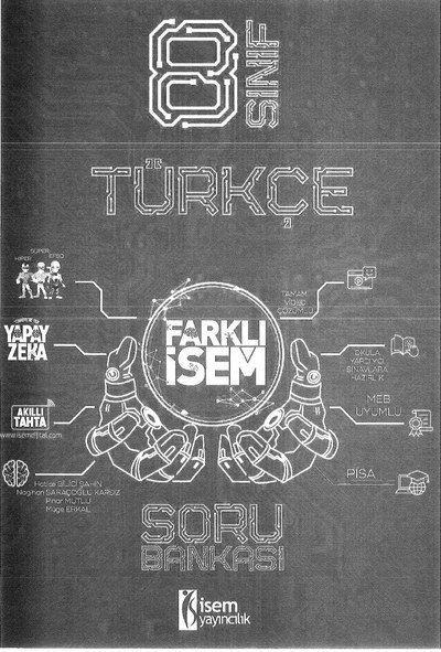 TÜRKÇE FARKLI İSEM SORU BANKASI