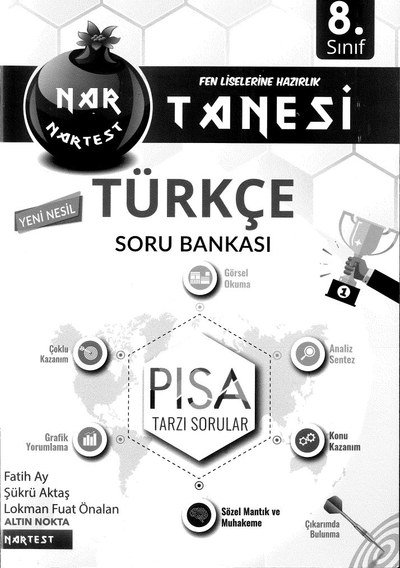 TÜRKÇE SORU BANKASI PISA TARZI SORULAR ANKA Fotokopi