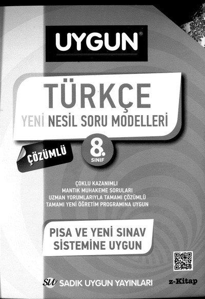TÜRKÇE YENİ NESİL SORU MODELLERİ