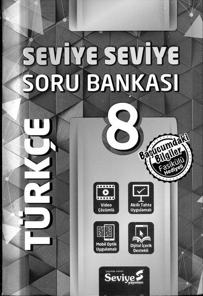 SEVİYE SEVİYE SORU BANKASI TÜRKÇE ANKA Fotokopi