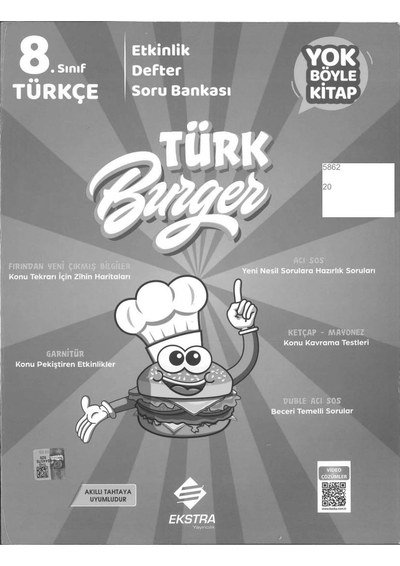 TÜRK BURGER ETKİNLİK DEFTER SORU BANKASI ANKA Fotokopi