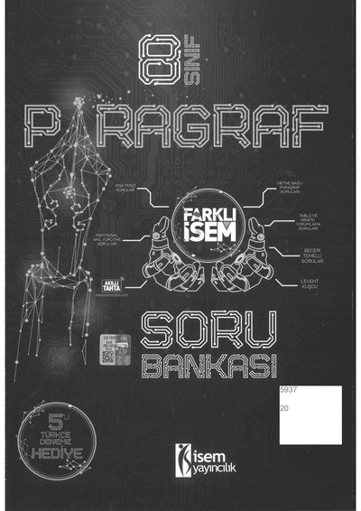 PARAGRAF FARKLI İSEM SORU BANKASI