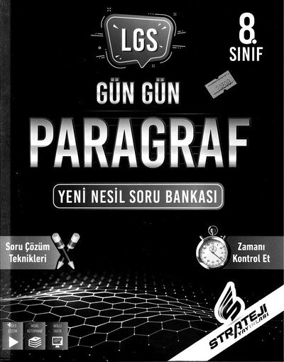 LGS GÜN GÜN PARAGRAF YENİ NESİL SORU BANKASI ANKA Fotokopi