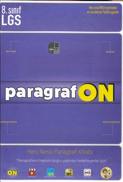 PARAGRAF ON LGS YENİ NESİL PARAGRAF KİTABI