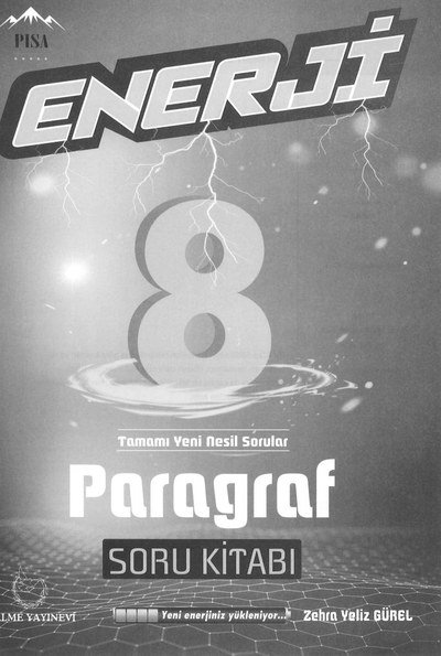 ENERJİ PARAGRAF SORU KİTABI ANKA Fotokopi