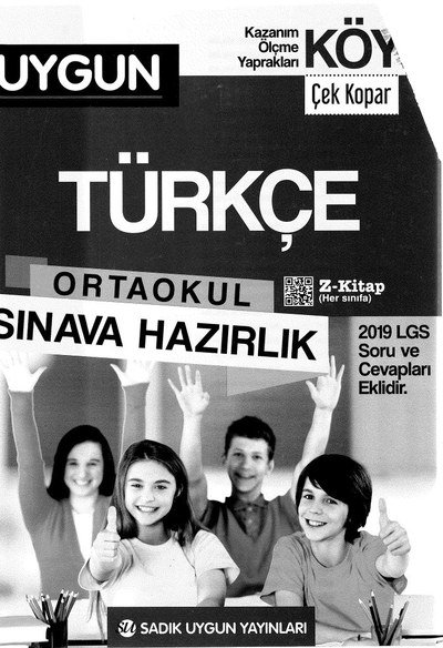 TÜRKÇE ORTAOKUL SINAVA HAZIRLIK LGS SORU VE CEVAPLARI ANKA Fotokopi