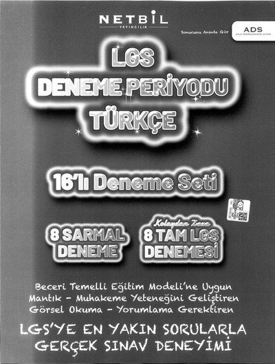 LGS DENEME PERİYODU TÜRKÇE 16'LI DENEME SETİ ANKA Fotokopi