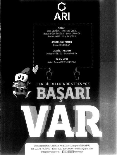 FEN BİLİMLERİNDE STRES YOK BAŞARI VAR