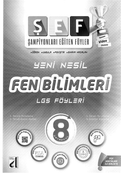 ŞEF YENİ NESİL FEN BİLİMLERİ LGS FÖYLERİ ANKA Fotokopi