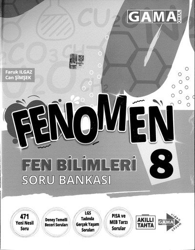 FENOMEN FEN BİLİMLERİ SORU BANKASI ANKA Fotokopi