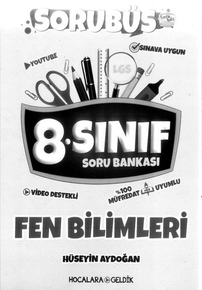 SORUBÜS SORU BANKASI FEN BİLİMLERİ ANKA Fotokopi