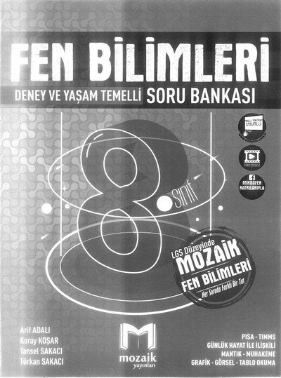 FEN BİLİMLERİ DENEY VE YAŞAM TEMELLİ SORU BANKASI