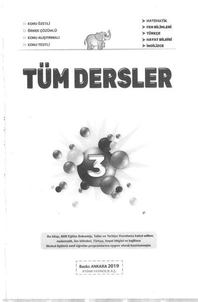 TÜM DERSLER