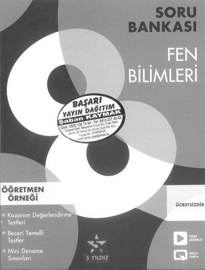 SORU BANKASI FEN BİLİMLERİ