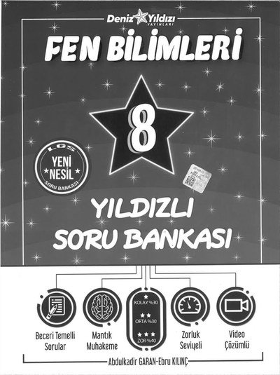 FEN BİLİMLERİ YILDIZLI SORU BANKASI ANKA Fotokopi