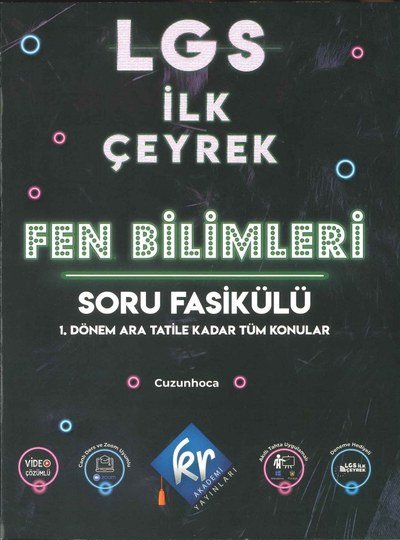 LGS İLK ÇEYREK FEN BİLİMLERİ SORU FASİKÜLÜ