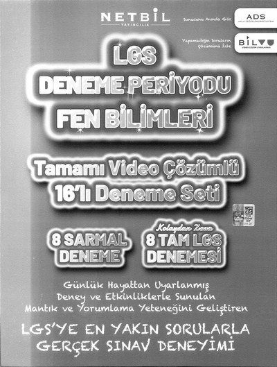 LGS DENEME PERİYODU FEN BİLİMLERİ 16'LI DENEME SETİ